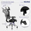 Ergo3D Rolling Ergonomic Mesh Executive Chair-55645793