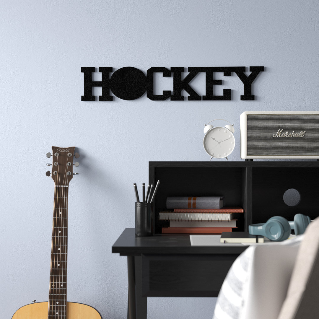 Hockey Word Wall Décor Grovelane
