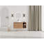 Meuble-lavabo mural avec lavabo d'art en céramique et 1 tablette de rangement-941658873-941658878