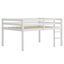 Lit mezzanine en bois avec échelle-2062081763
