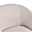 Stoehrs 24.8" Wide Modern Cream Fabric Dining Chair