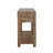 3-Drawer Console Table with Lower Shelf