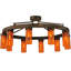 Clark 10 - Light Semi Flush Mount