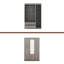 Armoire à miroir 3 portes avec tablettes-1780415446