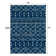 Keenon Moroccan Beni Souk Navy/Cream Rug