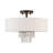 Claudelle Fabric Semi Flush Mount-1326852753