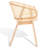 Caraline Rattan Back Dining Chair-119105026