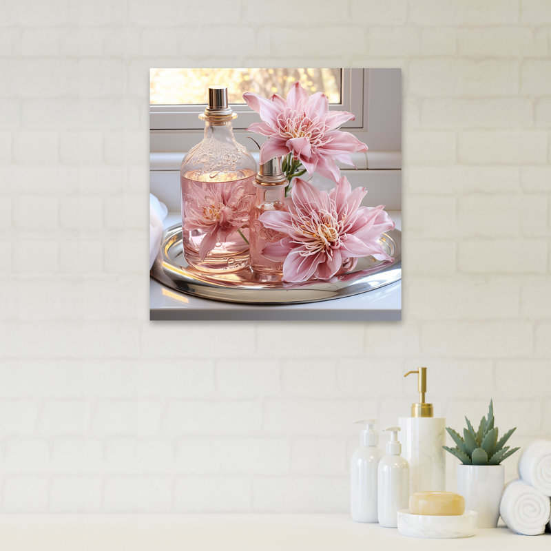 Articles de toilette floraux Harmony Haven, H 36 po x l 36 po x P 1,5 po