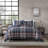 Eddie Bauer Shasta Lake Navy Reversible Comforter Set-1171247196