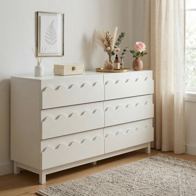Commode double 60 ", Ivoire ivoire