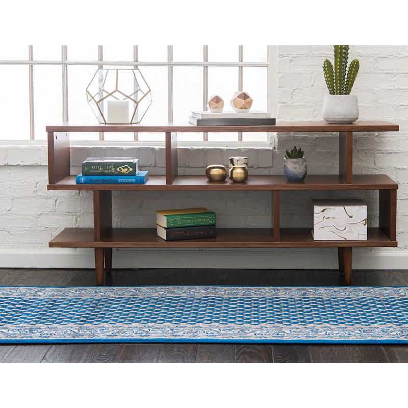 Tapis bleu area Wingate, Tapis de couloir 2 pi 9 po x 9 pi 10 po