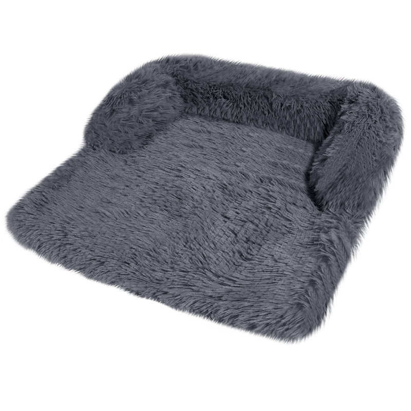 Lit pour chien Calming, Gris foncé, Petit (l 29,9 po x P 27,9 po x H 6,3 po)