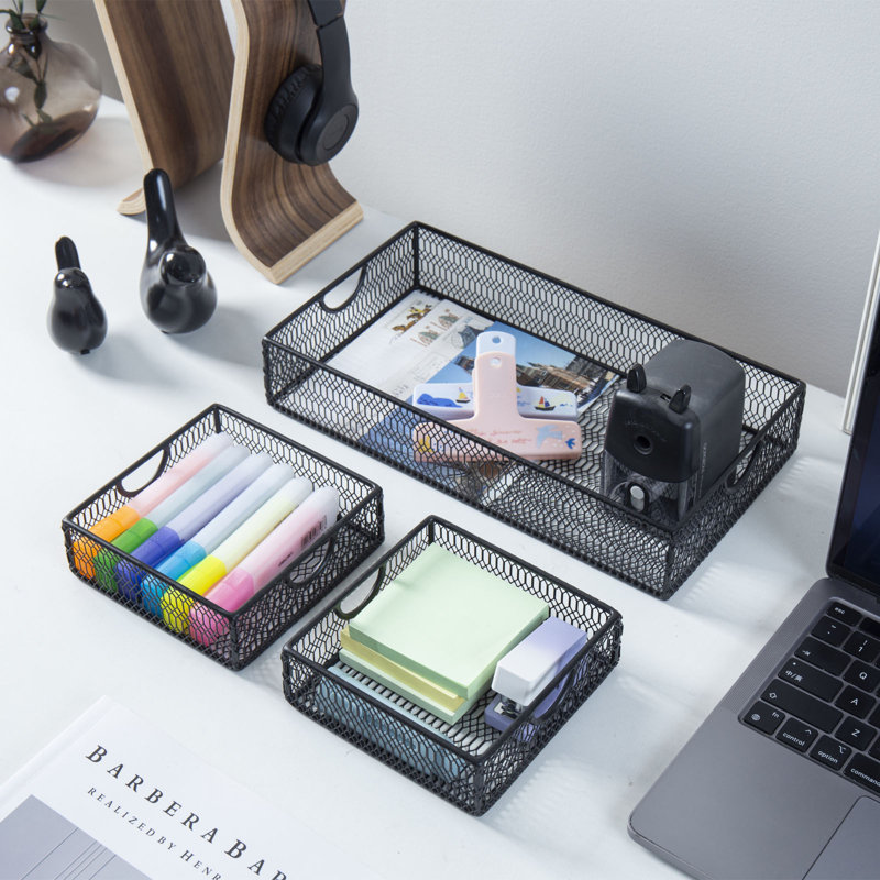 Metal Stackable Desk Organiser