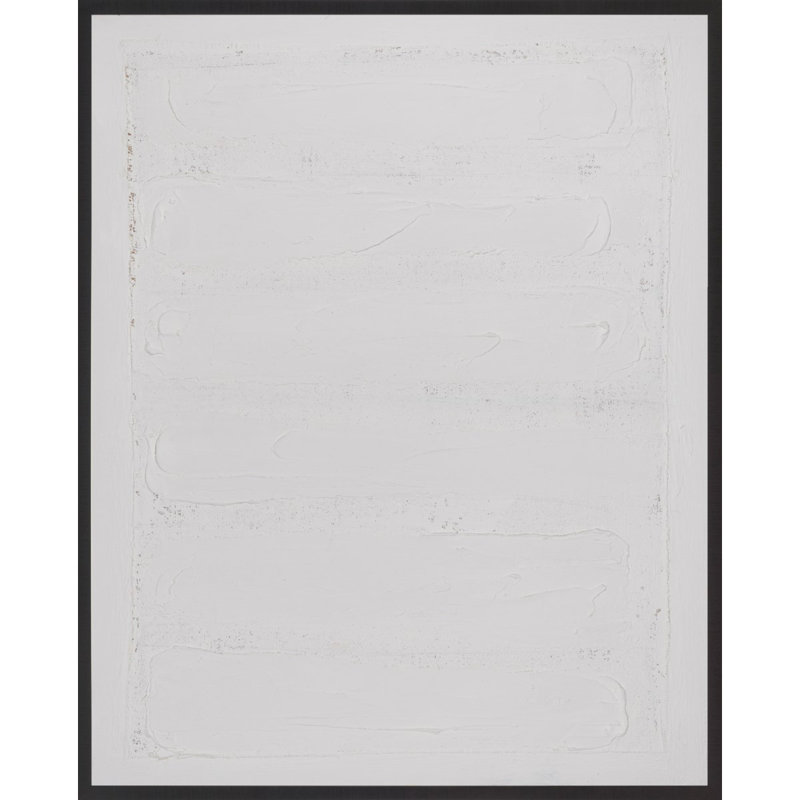 Morning Glory Print, Carmel Black Framed