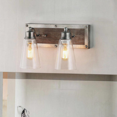Éclairage pour meuble-lavabo à 2 lumières à intensité variable Coleharbor