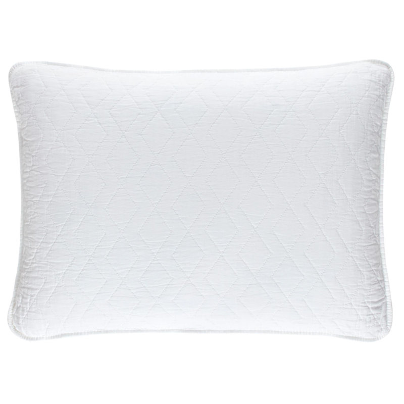 Birdie Quilted Coverlet, Full / Double, White