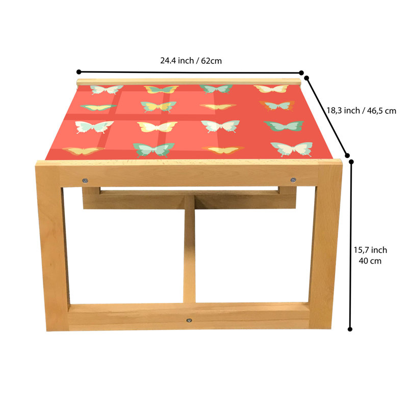 Inocencio Sled Coffee Table, 62cm H x 46cm W x 40cm D