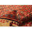 Tapis rouge unique fait à la main 3 pi 5 po x 13 pi 7 po Andelz