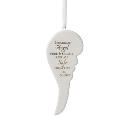 13cm Ceramic / Porcelain Hanging Figurine Ornament