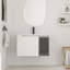 Ensemble de meuble-lavabo simple 30 po avec plateau en céramique Quorin-1563525452