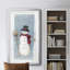 «Primitive Snowman II», reproduction d'art graphique sur papier encadrée-1941272847-1941272840