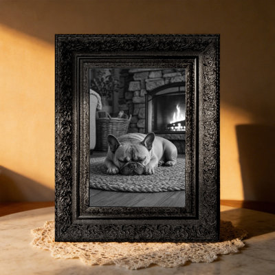 Black 3 PCS Decorative Picture Frame for 8" x 10" Photos and Wedding Photo Display