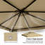 Dakota Fields Fabric Replacement Canopy for Gazebo-1578909822