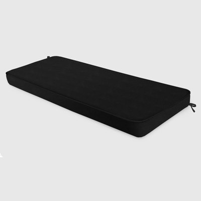 Customizable Bench Cushion For Indoor/Outdoor Furniture/Chair/Window Seat, Premium 75D High-Resilience Foam