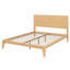Lit plateforme moderne en bois avec support à lattes-961072269-961072271