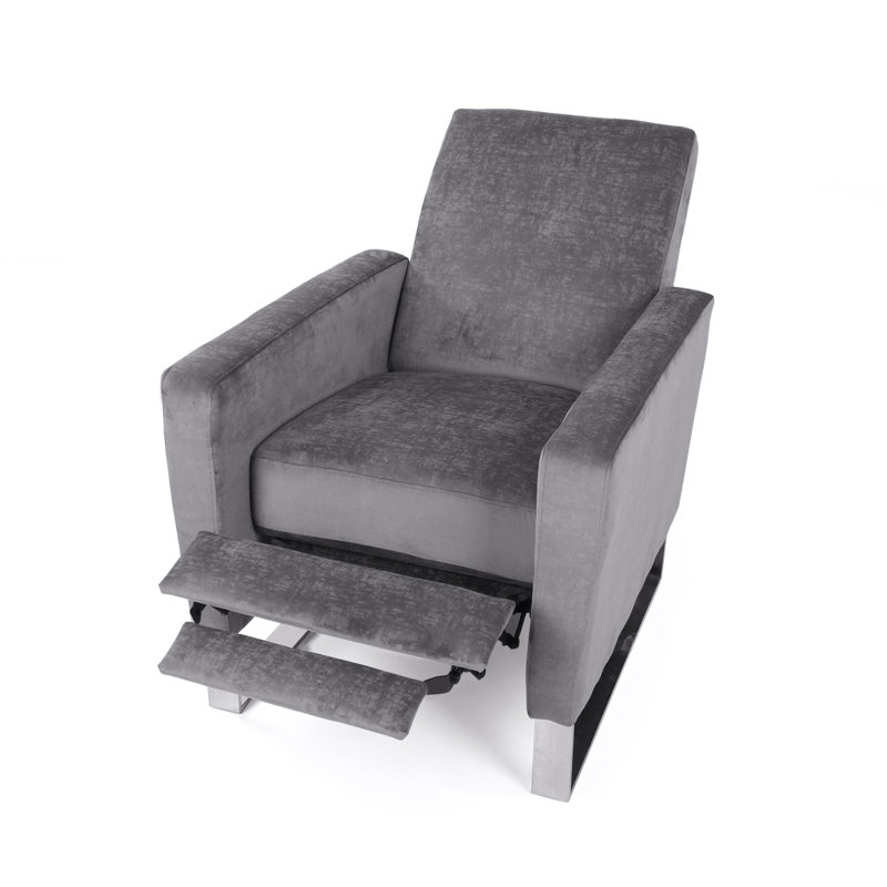 Accent Chair, Gray Fabric