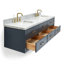 Ensemble de meuble-lavabo double mural 73 po Macolm-1410589057-1470625446-1470625447
