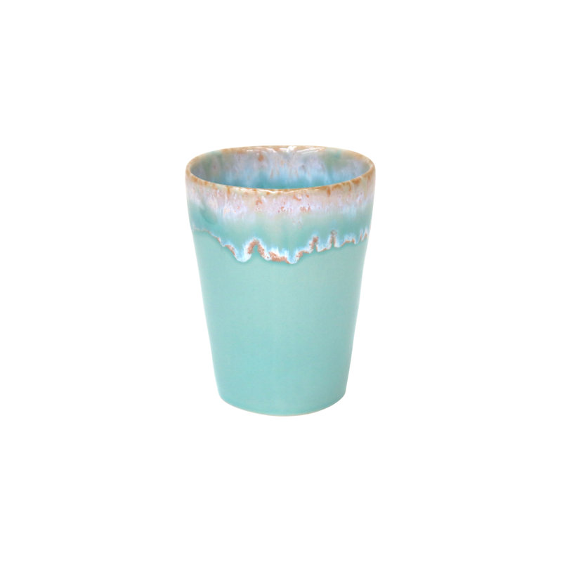 Grespresso Stoneware Espresso Cup, Aqua