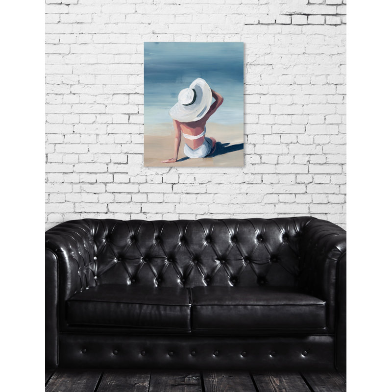 « soleil baiser », impression, Toile tendue, H 30 po x l 24 po x P 1,5 po