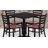Lomonaco 4 - Person Pedestal Dining Set