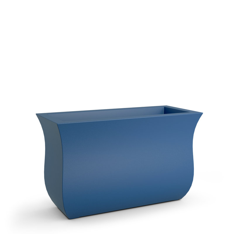 Clywd 22" H Pot Planter, Neptune Blue