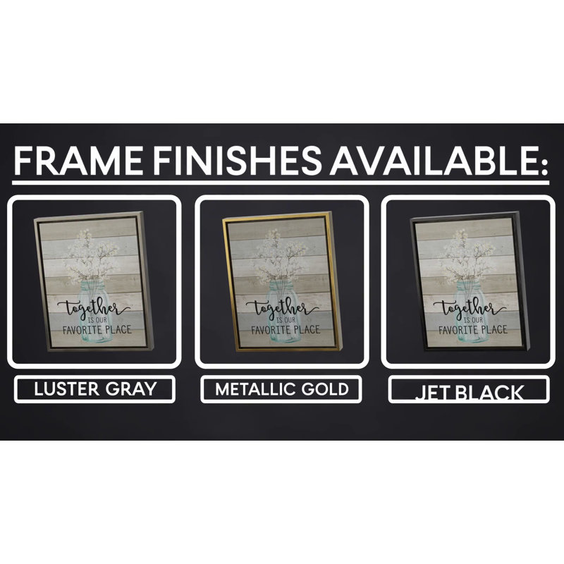 Brown Horse Canvas Print with Black Frame, 17" x 21"