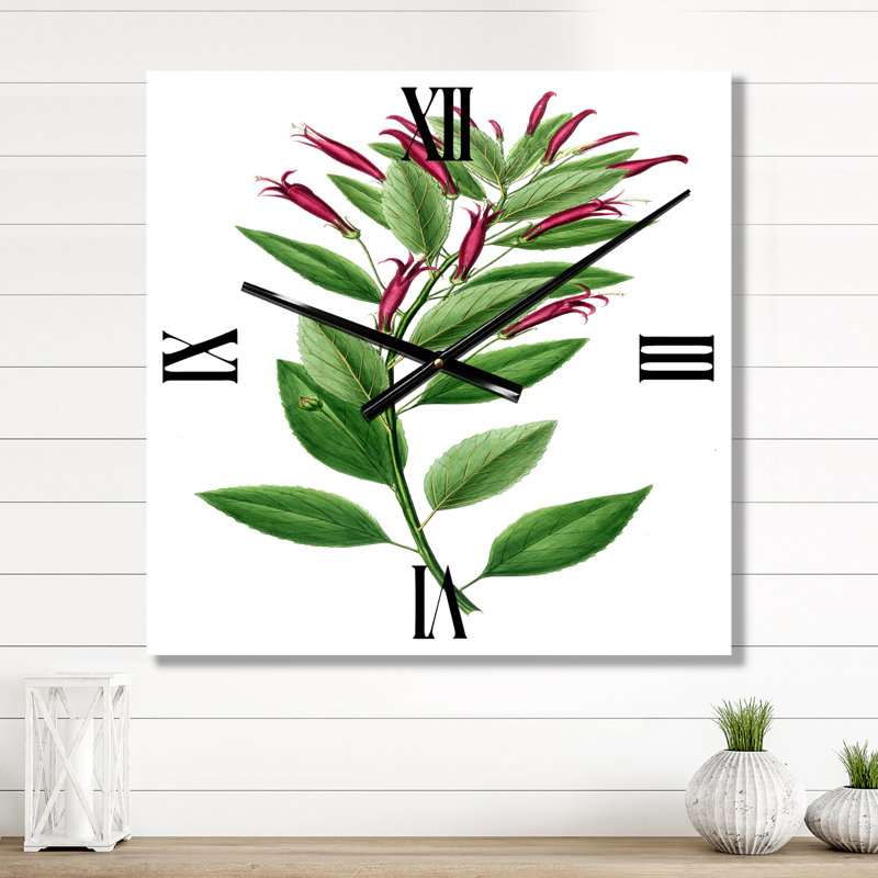 Horloge murale American Flora V, Grand