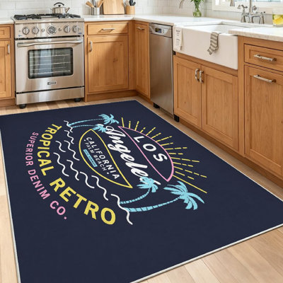 Tapis d'intérieur transparent Clear Tee Beach