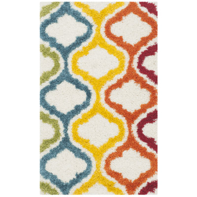 Sgk-Shag Kids Performance Geometric Rug