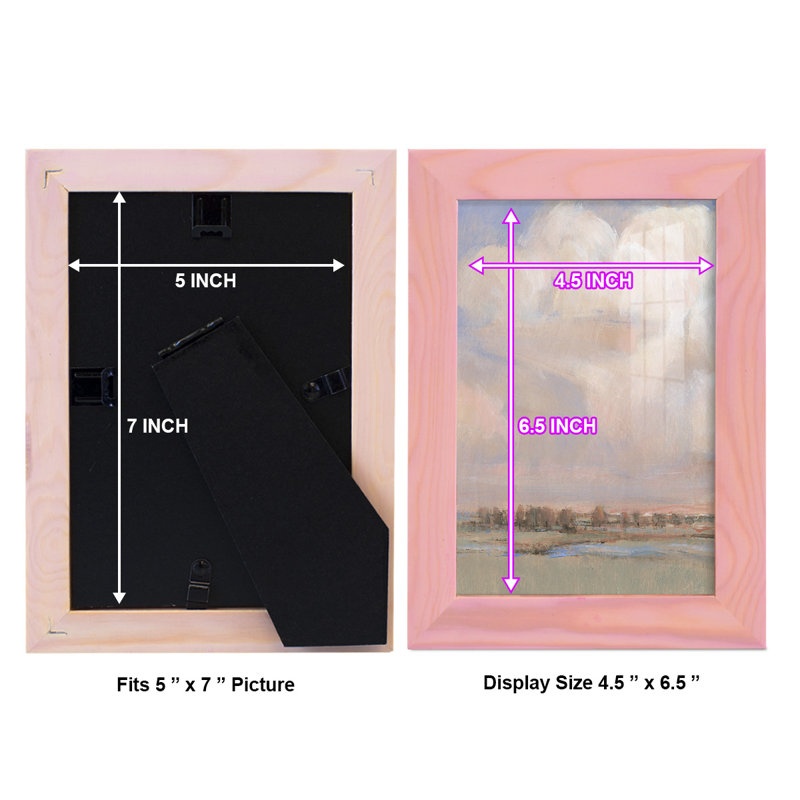 Galliana, nuages gonflés II, H 7 po x l 5 po x P 1 po, Encadré rose
