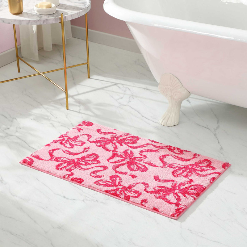 Tapis rose Betsey Johnson Ballet Bows