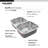 Elite 31.5'' L Double Bowl Stainless Steel Kitchen Sink
