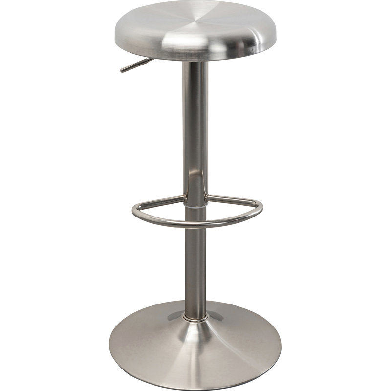 Kalea Bar Stool, Silver