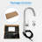 18.34" Kitchen Pull-Down Faucet - Brushed Nickel, And Reliable Nickel Pull-Down, Long-Lasting Performance-1426389313