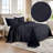 The Blue Nile Mills Basketweave Cotton Matelasse Bedspread And Pillow Sham Set-118332219-118332210