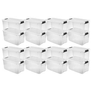 40 Piece Empty Square Mini Storage Containers With Lids For Crafts,  Jewelry, Board Game Storage (4 Sizes) : Target