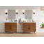 Meuble-lavabo simple 37 po Mid-Century