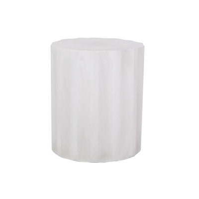 Durable Outdoor Lightweight Concrete Side Table, Perfect For Patio And Garden Use, Enhancing Any Outdoor Space With Style And Functionality.
