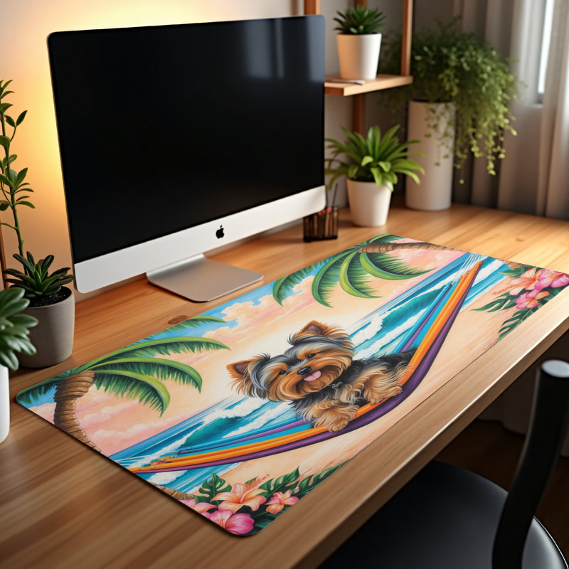 Polyester Desk Pad, 23.6x13.8