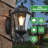 19.5-Inch Dusk to Dawn Photocell Outdoor Wall Lantern Matte Black-129620494